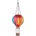 GLOBO 36136B - LED Соларна декорация с висулка 20xLED/0, 5W/3V IP44 летящ балон (GL8105)