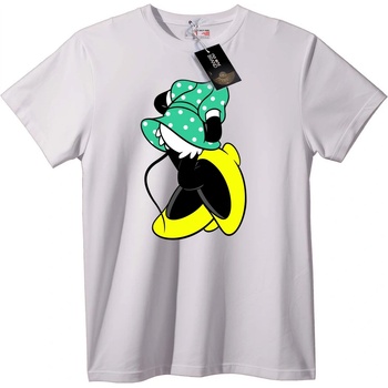 NOONEBRAND Тениска Патка в Зелена Шапка - 7XL, White
