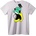 NOONEBRAND Тениска Патка в Зелена Шапка - 7XL, White