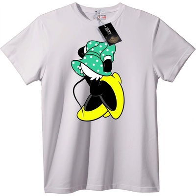 NOONEBRAND Тениска Патка в Зелена Шапка - 7XL, White