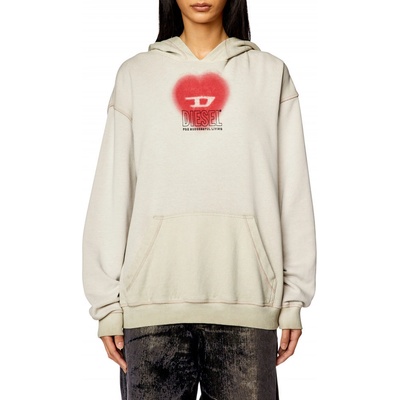 Diesel S-Boxt-Hood-N10 Sweat-Shirt hnedá