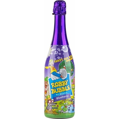 Robby Bubble 0,75l Čučoriedka