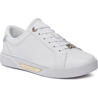 Tommy Hilfiger Сникърси Tommy Hilfiger Golden Hw Court Sneaker FW0FW07702 Бял (Golden Hw Court Sneaker FW0FW07702)