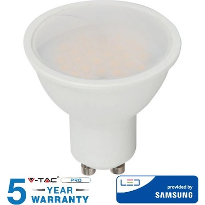 V-TAC PRO SAMSUNG LED žiarovka GU10 5W teplá biela