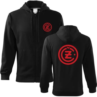mikina Čezeta ČZ 2MZ černá červená