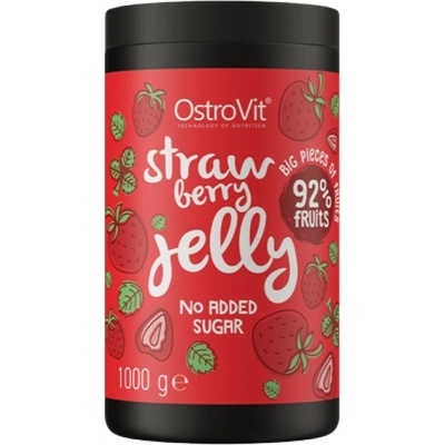 OstroVit Strawberry Jelly | 92% Real Fruits ~ No Added Sugar [1000 грама]