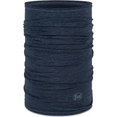 Buff multifunkční šátek Lightweight Merino Wool tmavě modrá