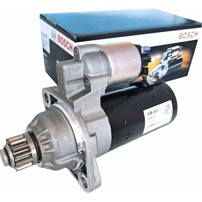 Startér VW Golf 2.0 TDI Bosch 0001153009 12V 2.0 kW – originální OEM startér