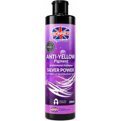 Ronney Silver Power Anti Yellow šampon na vlasy 300 ml