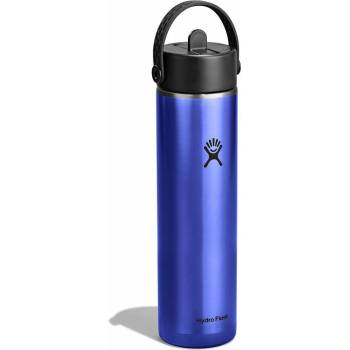 Hydro Flask 24 Oz Lightweight Wide Flex Straw Cap Цвят: син