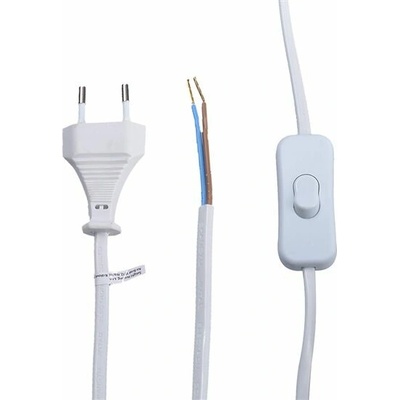 Solight Flexo šnúra PVC s vypínačom 3m 2x0,75 mm2 PF13