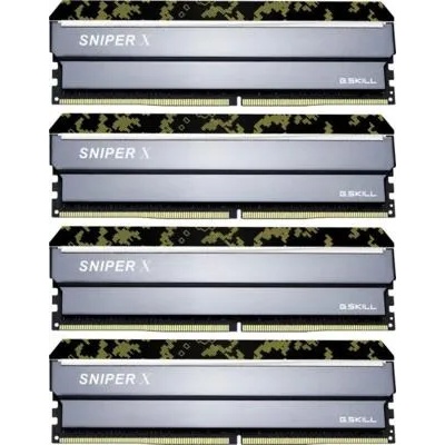 G.SKILL Sniper X 32GB (4x8GB) DDR4 3200MHz F4-3200C16Q-32GSXKB