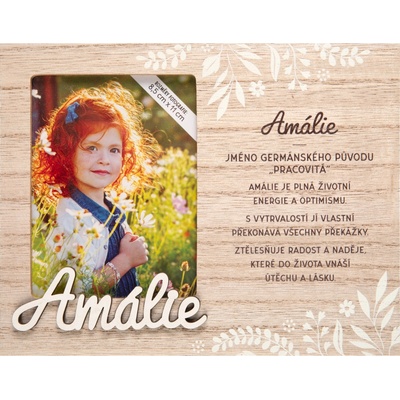 Albi Fotorámeček se jménem - Amálie