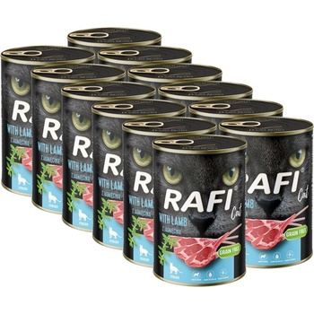 RAFI Cat Sterilised Paté with Lamb 12 x 400 g