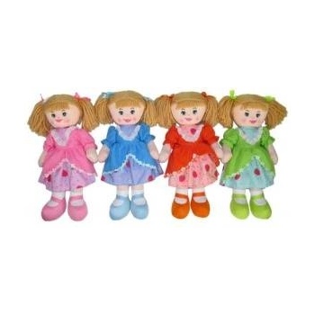 SUN-DAY Rag doll 50cm with voice 4 patterns 165732 mix price per 1 pc