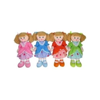 SUN-DAY Rag doll 50cm with voice 4 patterns 165732 mix price per 1 pc