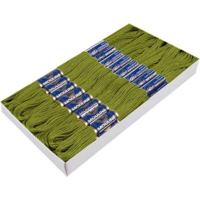 Prima-obchod Příze vyšívací Mouline Niťárna, barva 6162 Piquant Green