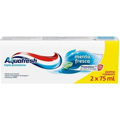 Aquafresh Triple Fresh&Minty 2 x 75 ml