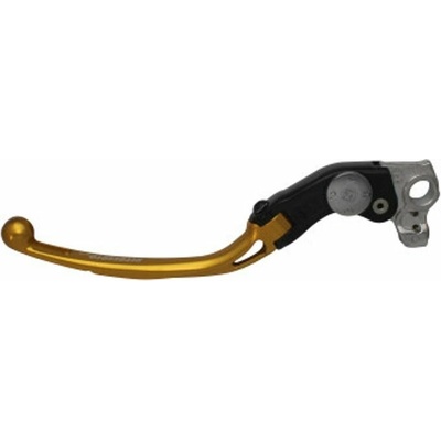 ACCOSSATO Adjustable folding lever ACCOSSATO LV010 in aluminium for original clutch master cylinders zlatá