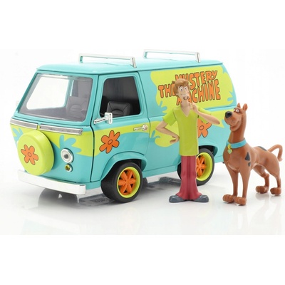 Jada Auto kovové Toys Scooby-Doo Mystery Van 15 x 7,5 x 8 cm 1:24