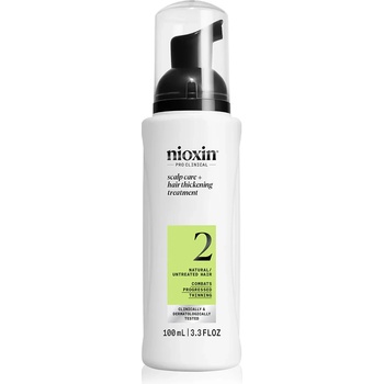 Nioxin System 2 Scalp Care + Hair Thickening Treatment Грижа „без отмиване за жени 100 ml опция Нова опаковка