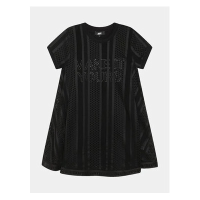 DKNY Ежедневна рокля D32899 D Черен Regular Fit (D32899 D)