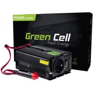 Green Cell Инвертор Green Cell 12V/150 W, 230V AC, модифицирана синусоида (GC-INVERT-12V-150W-INV06)