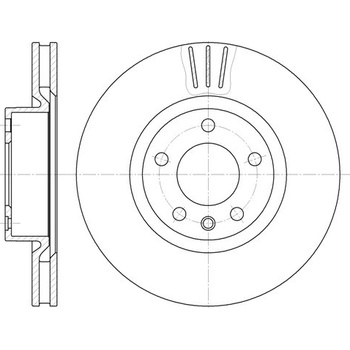 Brzdový kotúč REMSA 6339.10