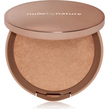 Nude by Nature Flawless Pressed Powder Foundation kompaktní pudrový make-up N4 Silky Beige 10 g