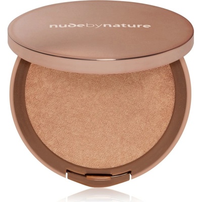 Nude by Nature Flawless Pressed Powder Foundation kompaktní pudrový make-up N4 Silky Beige 10 g