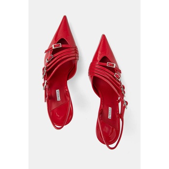 Le Silla Кожени обувки с тънък ток Le Silla Chanel Scarlet (4294D080BXPXKAB895)