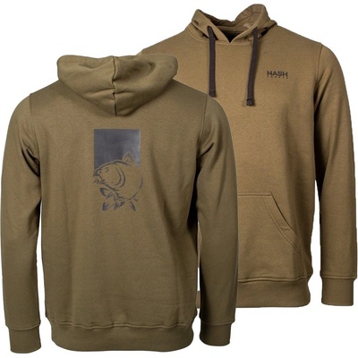 Nash mikina Make It Happen Hoody Fish Logo green