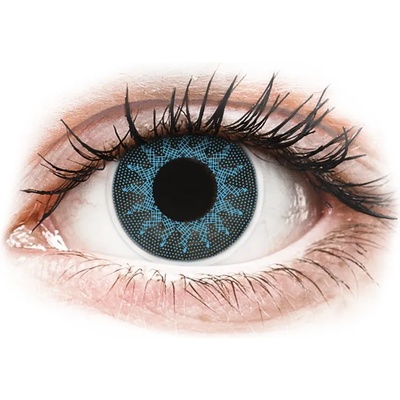 MAXVUE VISION Crazy Lens - Solar Blue (Сини ) - с диоптър (2 лещи)