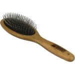 Alcott Bamboo Groom Oval Pin Brush with Steel Pins М- бамбукова четка за едри породи с всякакъв тип козина
