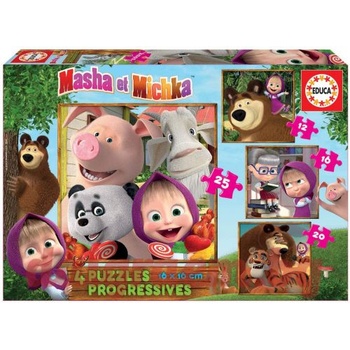 Image 1 of Educa Пъзел educa 18642 - 73 части - Маша и мечока (edu18642)