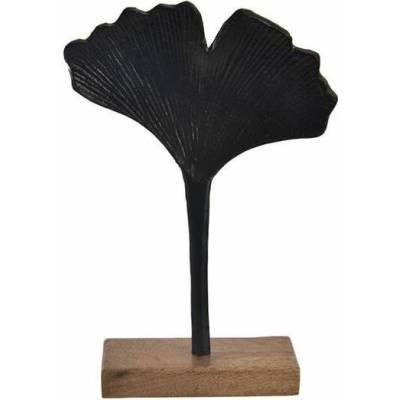 Bytová dekorace GINKGO BILOBA Black 30 cm