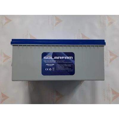 SolarFam Тягов гелов акумулатор 12V 200Ah (ak_12V_200Ah)