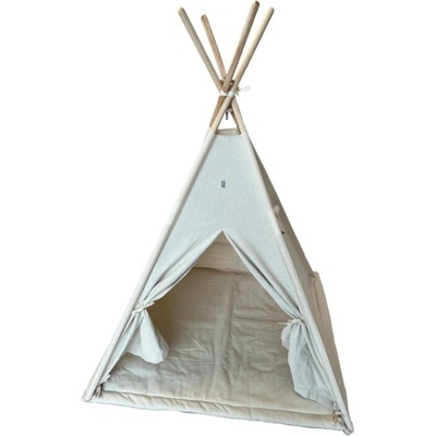 ELIS DESIGN Teepee stan Krémový – Zboží Dáma