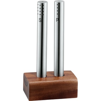 WMF Комплект солница и пиперник, с поставка от акация, wmf (wm0634546040)