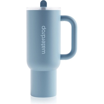 Waterdrop Explorer Tumbler неръждаема термочаша със сламка Blue 1100ml