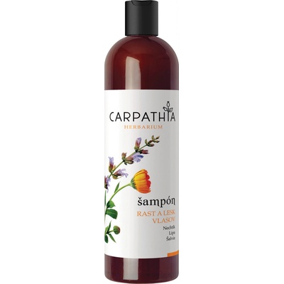 Carpathia šampón na rast a lesk vlasov 350 ml