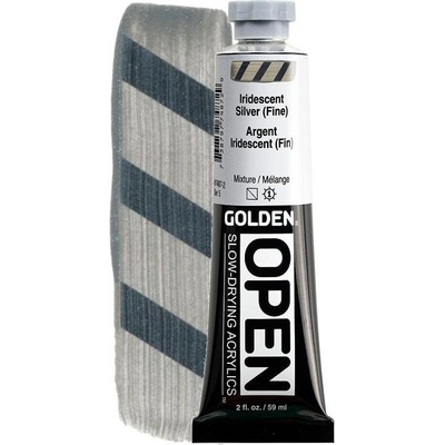 Golden Artist Colors Open АКРИЛНА боя Iridescent Silver (Fin) 59 ml 1 бр (0007487-2)
