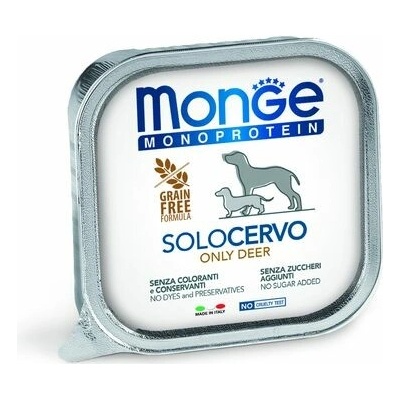 Monge Monoprotein Adult Deer 150 g