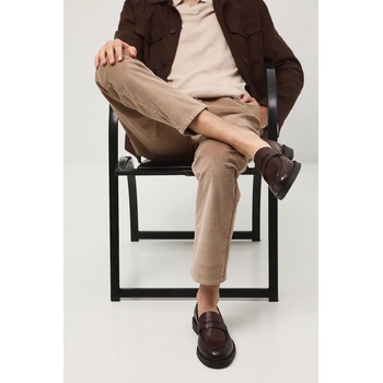 Medicine Кожени мокасини Medicine мъжки в кафяво (RW25-OBM311)