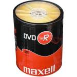 Maxell DVD-R MAXELL, 4, 7 GB, 16x, 100 бр (ML-DDVD-R4.7-100PK) - megamag