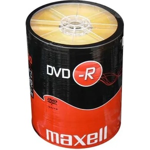 Maxell DVD-R MAXELL, 4, 7 GB, 16x, 100 бр (ML-DDVD-R4.7-100PK) - megamag