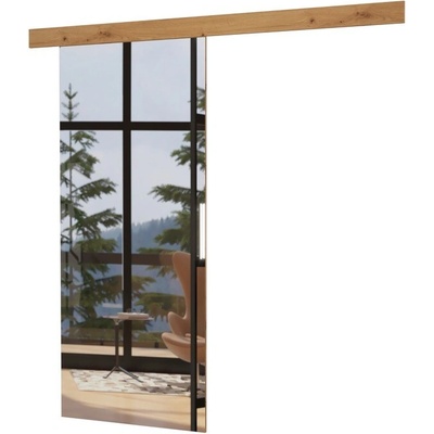 Sconto Posuvné dvere TESS 86 dub sonoma, 86x205 cm