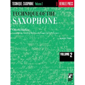 TECHNIQUE OF THE SAXOPHONE VOLUME 2 | Joseph Viola (ISBN: 9780793554126)