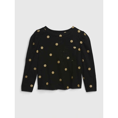 GAP Baby tričko Mix & Match s kapsičkou černá