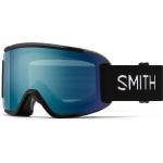 SMITH Ски маска Smith Squad S ChromaPop Mirror S2 VLT 23% + S1 VLT 65% Ski goggles - Black 2021 / Everyday Blue + Storm Yellow Flash (417-3673-0111)